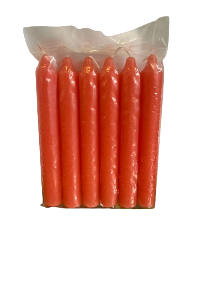 Velas Rojas Pack 6