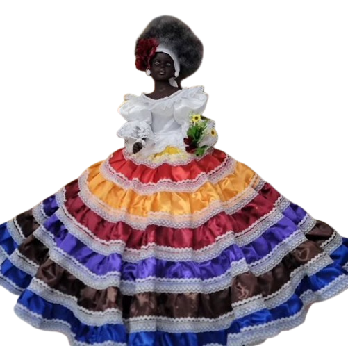 Muñeca Conga Saya 7 Colores