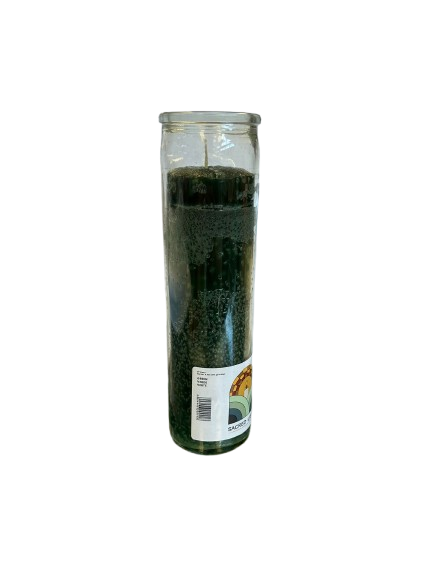 Vela Solida Verde Oscura